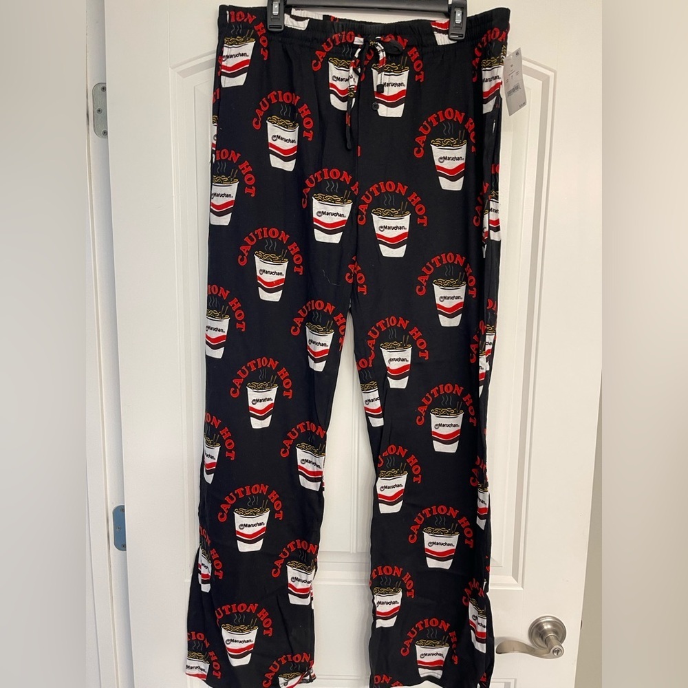 NWT Maruchan ramen Pajamas pants size XL. Perfect for Christmas